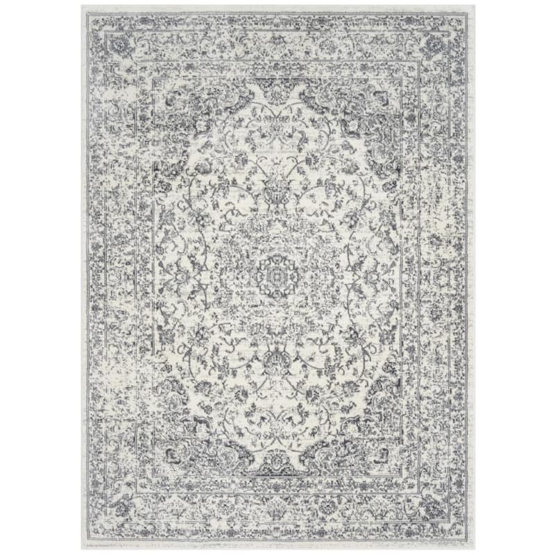 Luxe Weavers Oriental Medallion Area Rug, Stain-Resistant Carpet - 8' x 10'