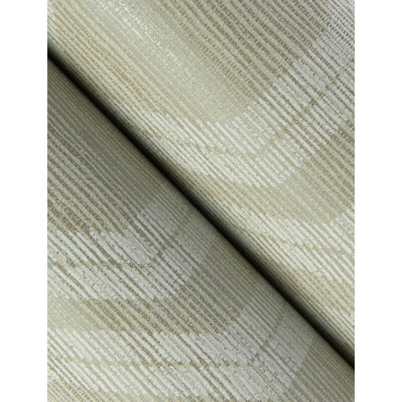 A-Street Prints Burton Neutral Modern Ogee Wallpaper