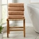 preview thumbnail 91 of 174, Linery & Co. Luxury Cotton Textured Bath Towel. 6 Piece Set - Clay
