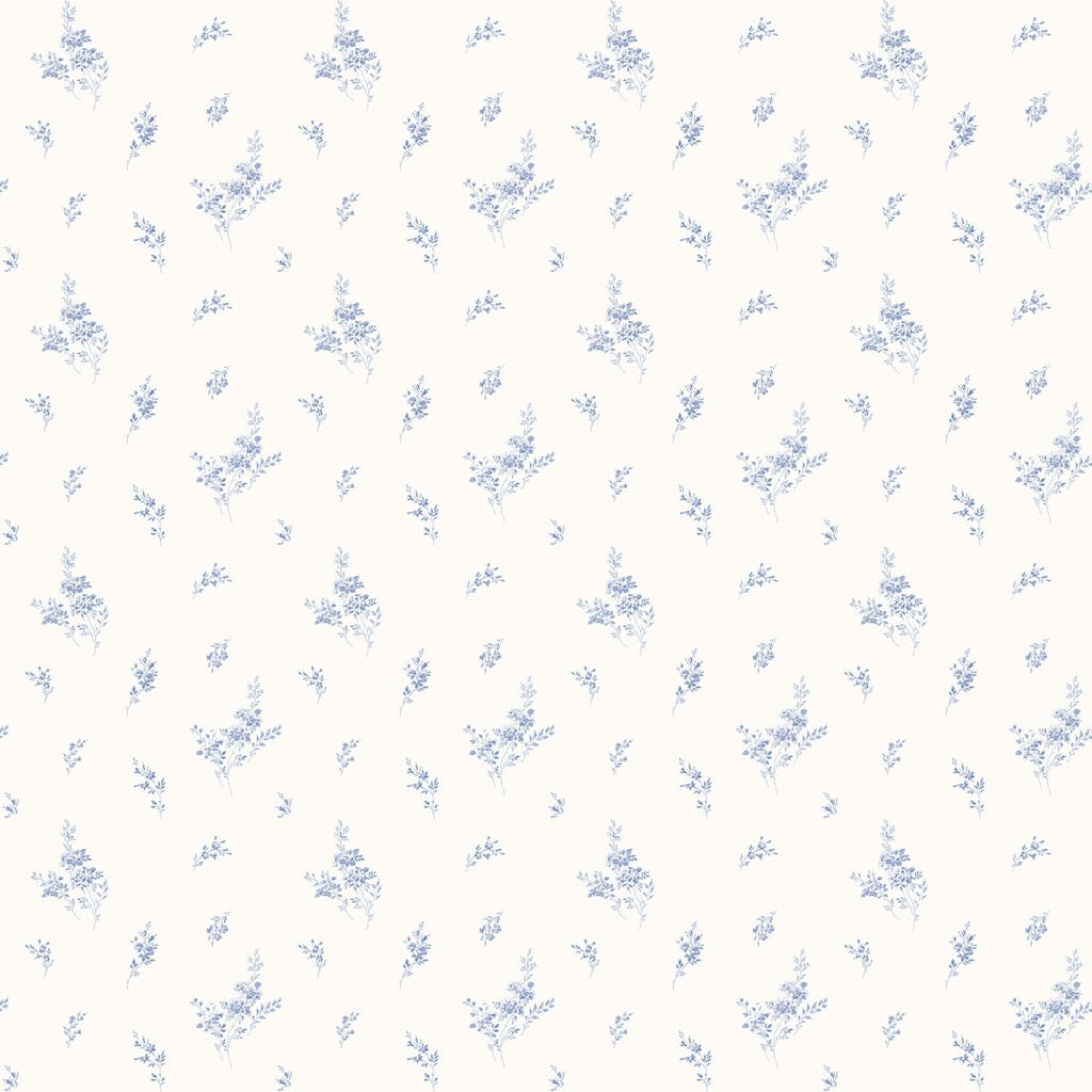 Galerie Wallcoverings Miniatures 3 Tiny Rose Cluster Design Vinyl on Non-woven Matte Wallpaper Roll