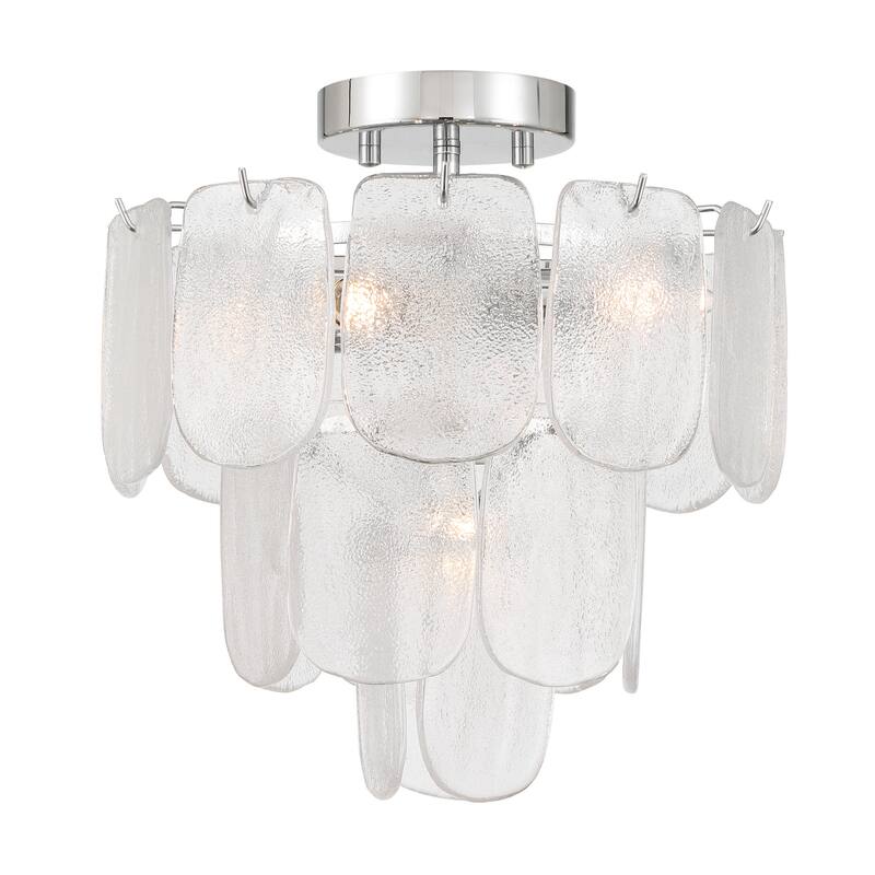 Artcraft Bianca 5-Light Pendant - Polished Nickel