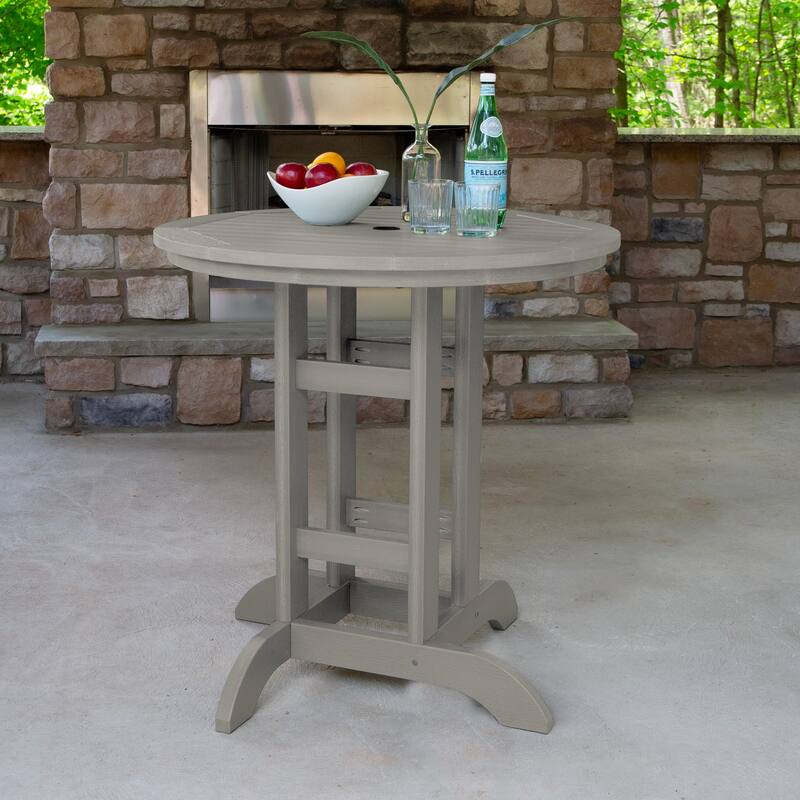 Highwood 36" Round Counter Height Outdoor Table
