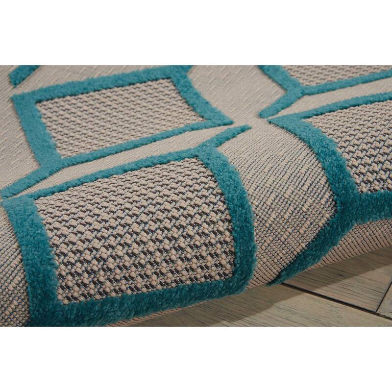 Nourison Aloha Geometric Indoor/Outdoor Area Rug
