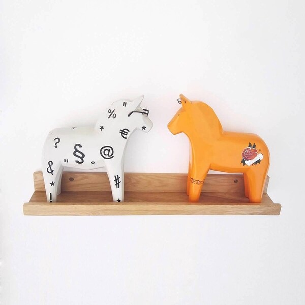 Rustic wood Storage Display Wall Mount Floating Shelves