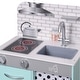 preview thumbnail 5 of 8, Teamson Kids - Little Chef Philly Modern Play Kitchen - Petrol