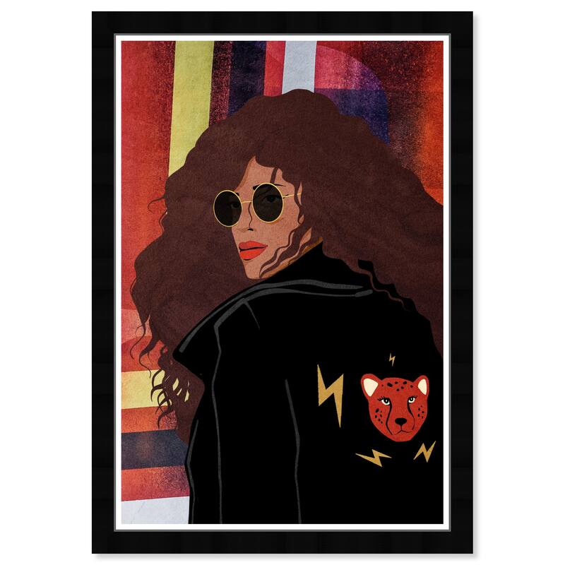 Wynwood Studio Prints Fashion and Glam Wild One Red and Modern & Contemporary Wall Art Canvas Print