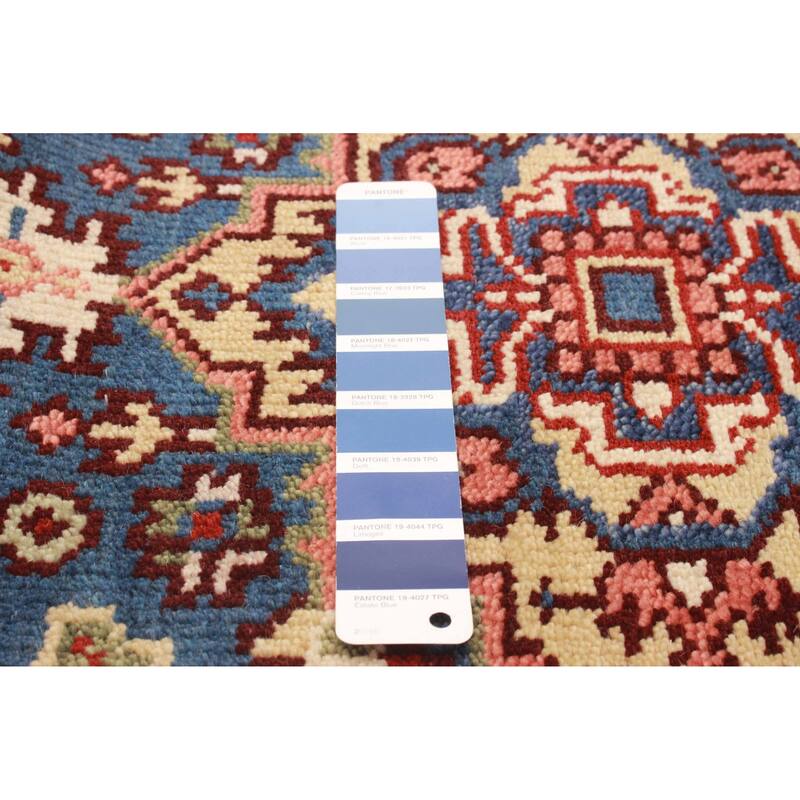 ECARPETGALLERY Hand-knotted Serapi Heritage Navy Wool Rug - 2'7 x 17'8