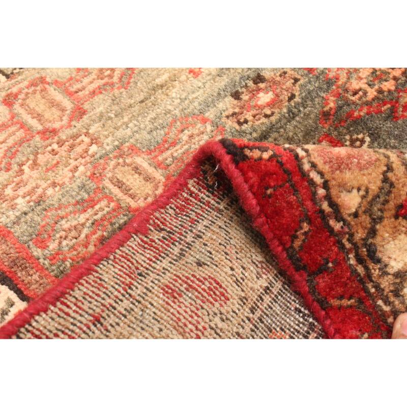 ECARPETGALLERY Hand-knotted Andelz Red Wool Rug - 3'5 x 6'0