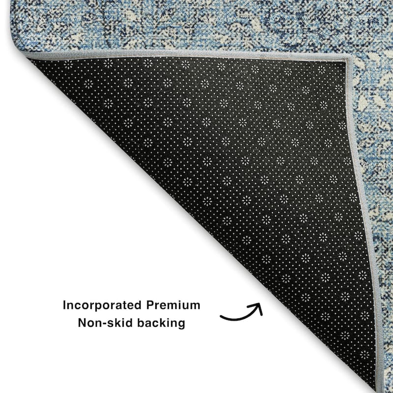 Premium Washable Super Soft Casual Imprints Mayfield Rug