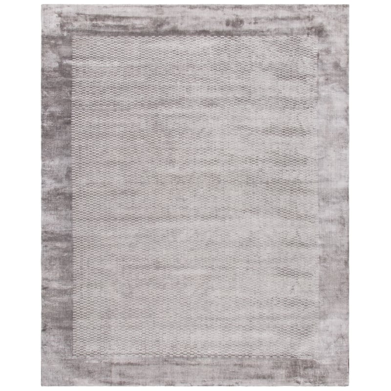 SAFAVIEH Handmade Mirage Liuda Modern Abstract Viscose Rug - 8' x 10' - Grey