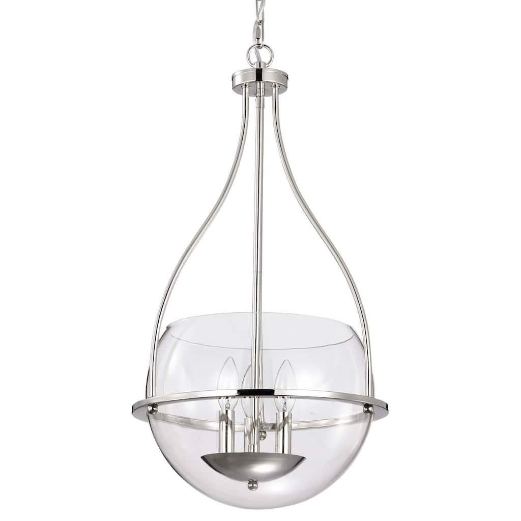 Nuvo Lighting 60/7819 Amado 3 Light 14" Wide Pendant with Globe Shade