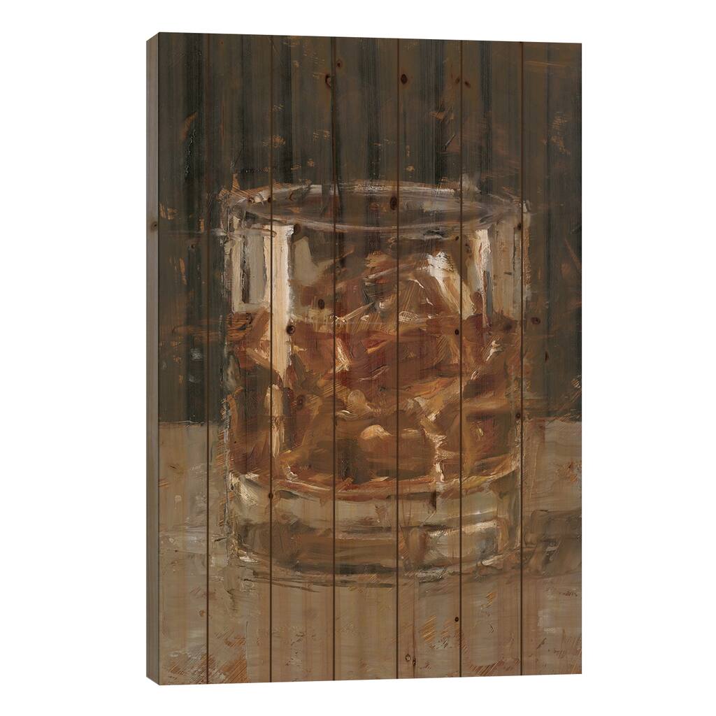 The Hard Stuff I Print On Wood by Ethan Harper - Multi-Color