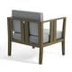 preview thumbnail 35 of 195, Outdoor Teak Solid Wood Patio Furniture Set Loveseat Armchair Table Collection