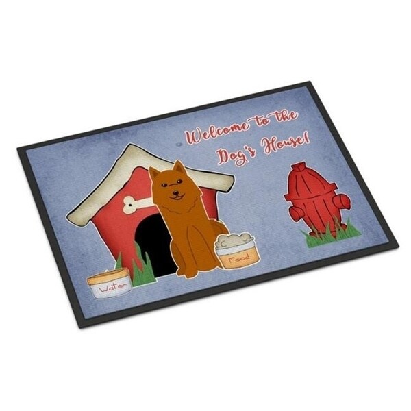 Carolines Treasures BB2776MAT Dog House Collection Karelian Bear Dog Indoor or Outdoor Mat 18 x 0.25 x 27 in.