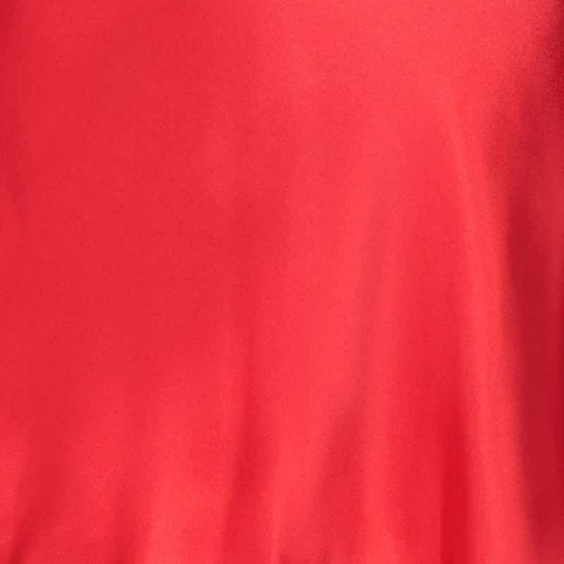 Bebe Satin Midi Slip Dress - XS - Red