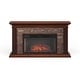 preview thumbnail 11 of 11, Copper Grove Horse Mountain 60-inch Simulated Stone Electric Fireplace