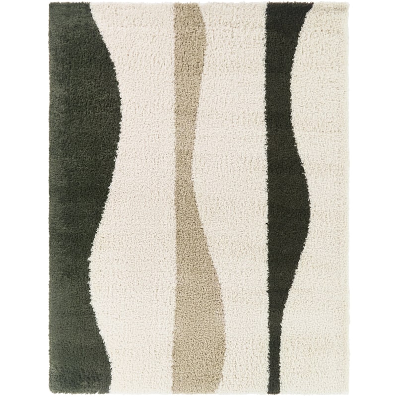 Gwendolyn Abstract Waves Area Rug