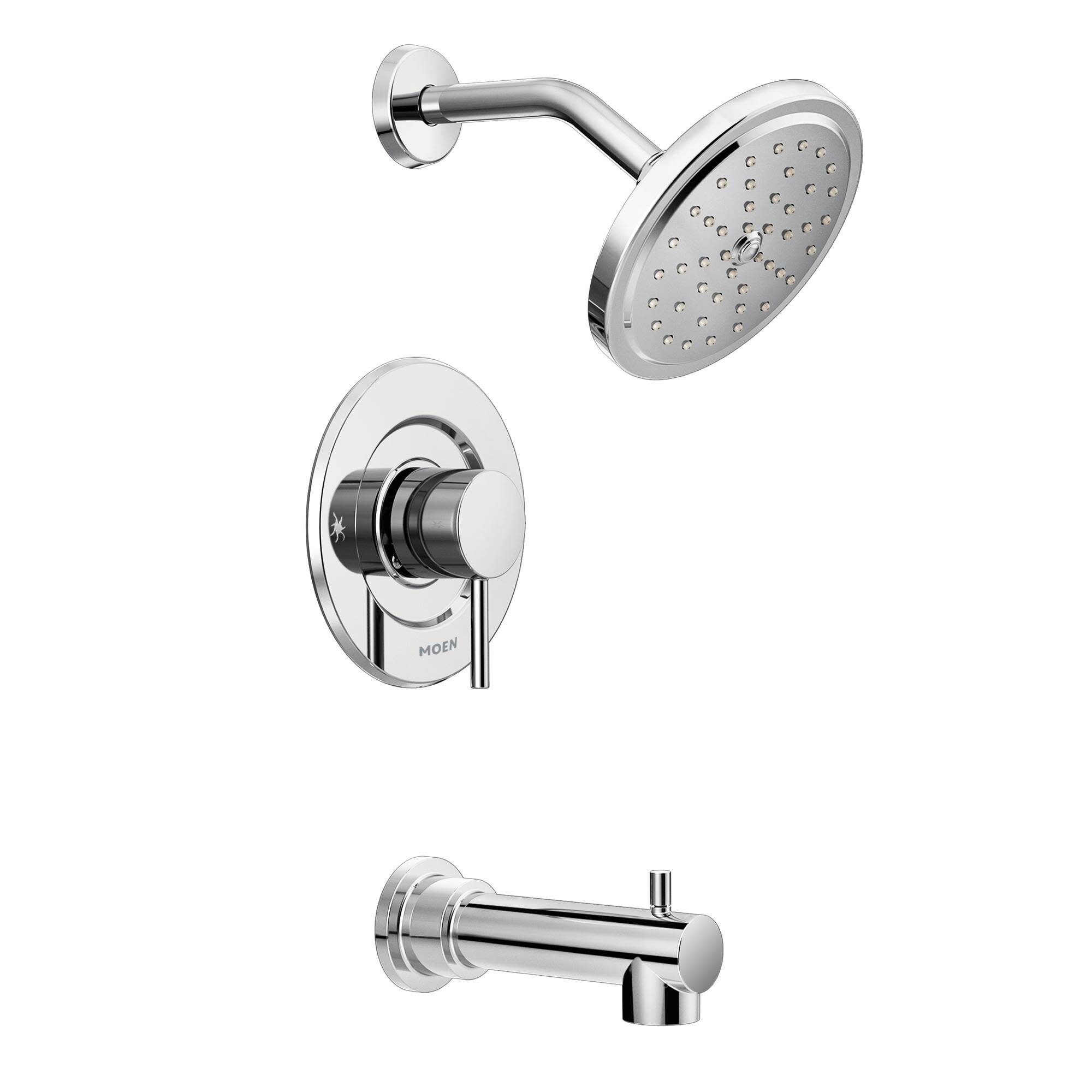 Shop Moen T3293 Moentrol Pressure Balanced Tub And Shower Trim