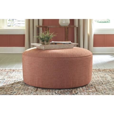 Almanza Henna Oversized Accent Ottoman