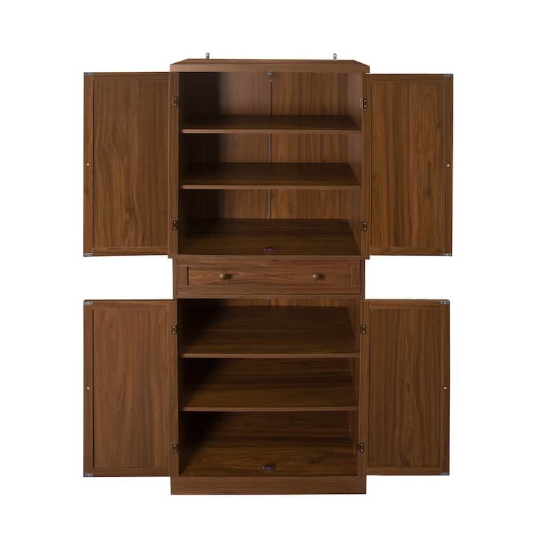 Storage Cabinet with Adjustable Inner Shelves