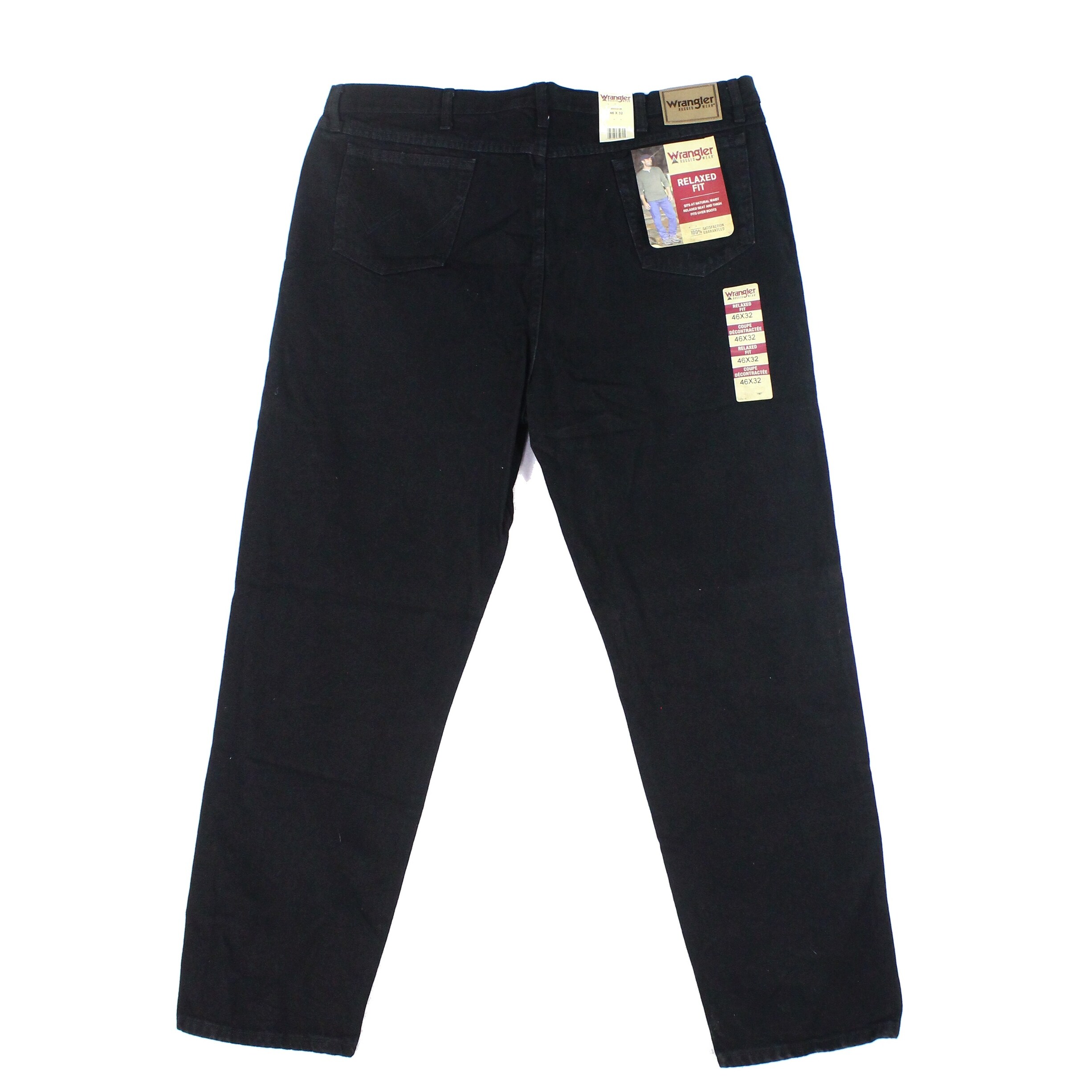 wrangler relaxed fit jeans 46x32