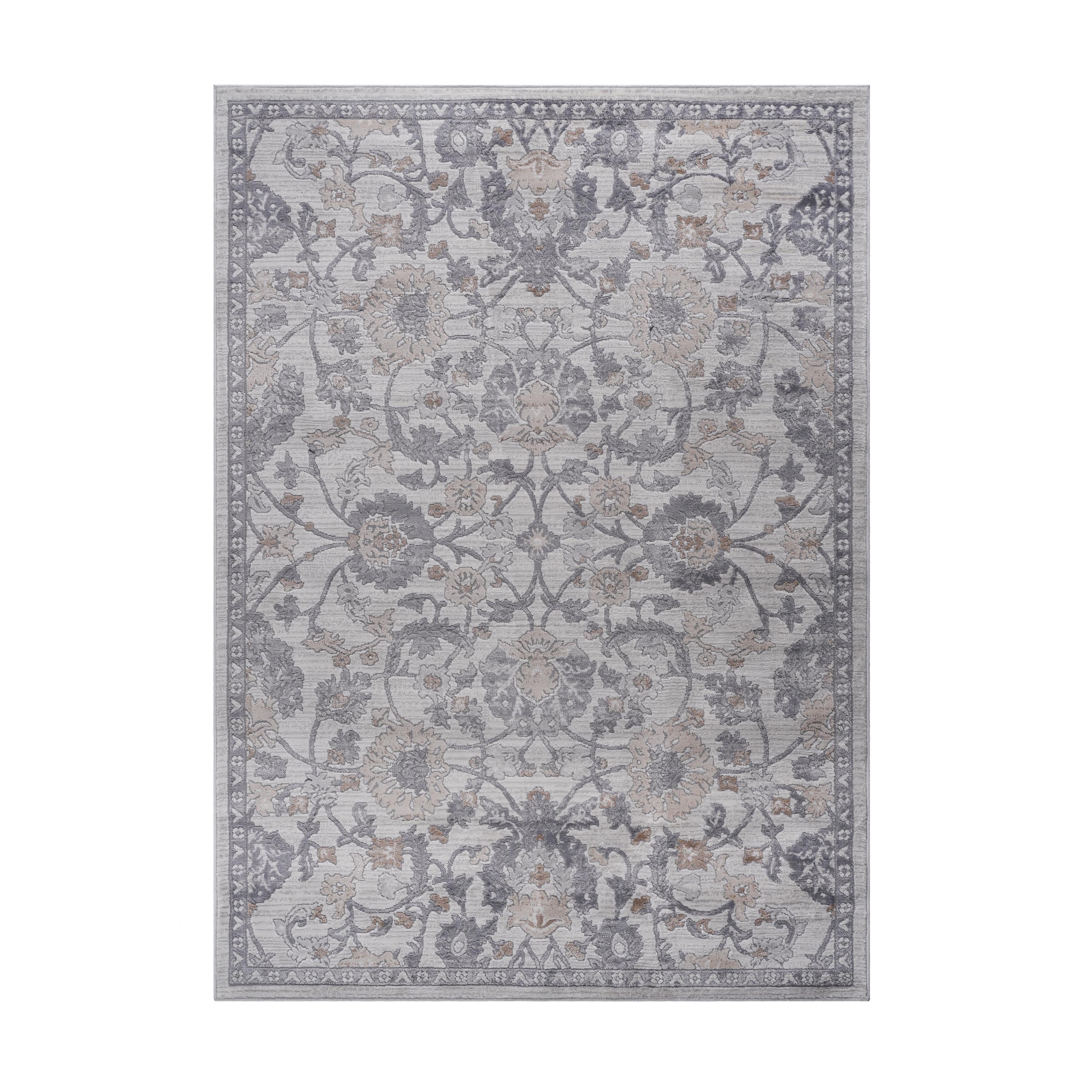 MARFI Collection Sand / Ivory / Oriental Non-Shedding Area Rug