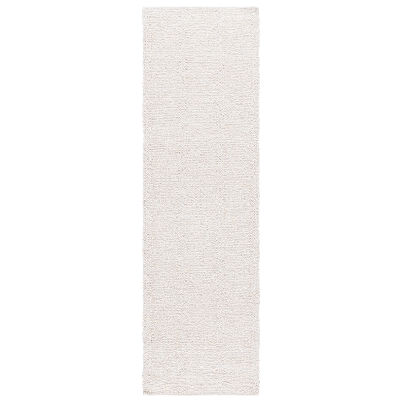 SAFAVIEH Handmade Manhattan Wieteke Contemporary Wool Rug - Ivory - 2'3" x 8' Runner