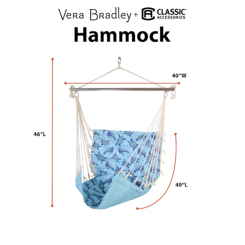 Vera Bradley by Classic Accessories Water-Resistant Chair Hammock