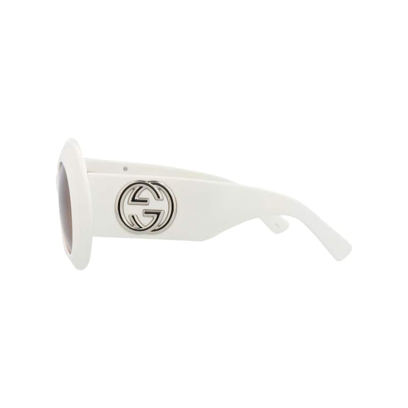 Gucci Round-Frame Recycled Acetate Sunglasses