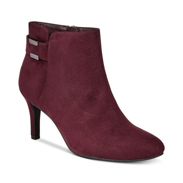 Shop Alfani Womens Faust Closed Toe Ankle Fashion Boots ...