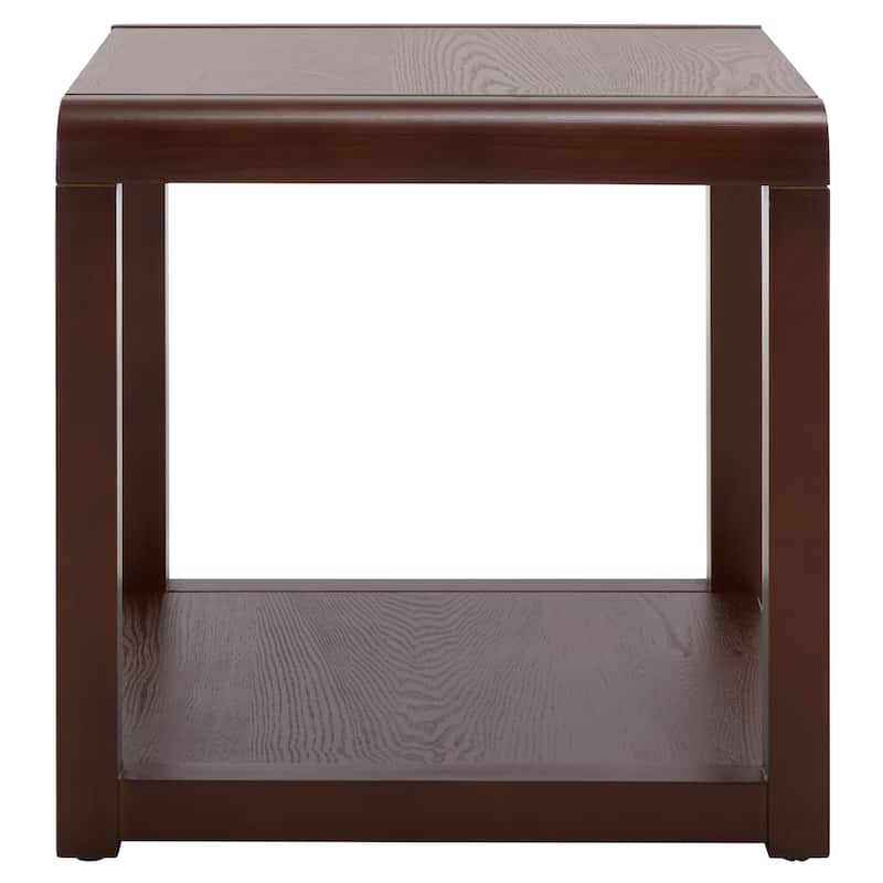 SAFAVIEH Home Omara 2 Tier Side Table - 20"W x 20"D x 20"H
