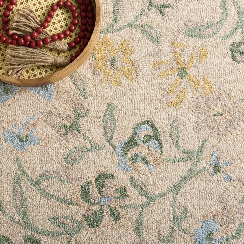 SAFAVIEH Handmade Chelsea Assia French Country Wool Rug