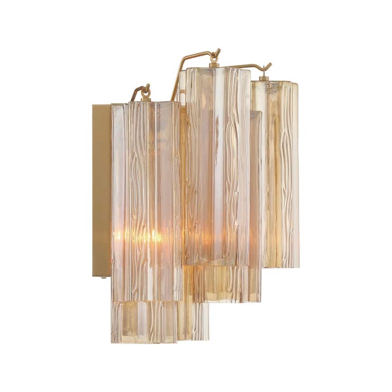 Crystorama Lighting Group ADD-302-AM Addis 2 Light 12" Tall Wall