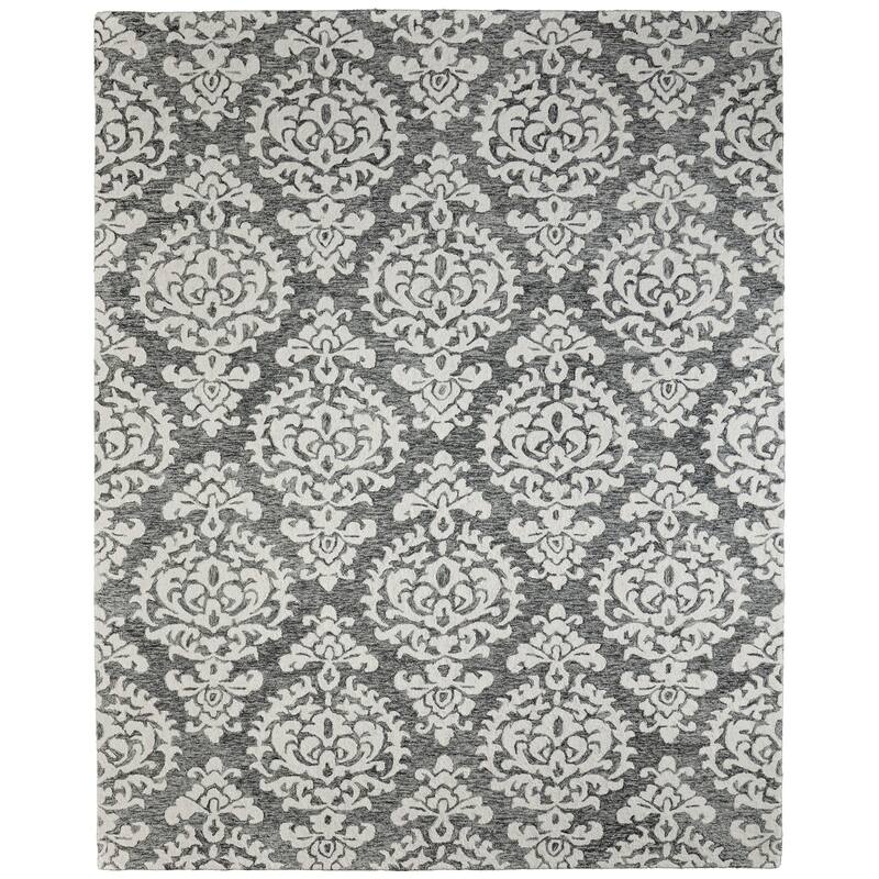 HomeRoots Floral Modern Rectangle Area Rug