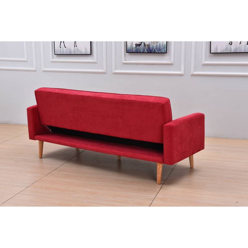 Modern Adjustable 3-position Sleeper Sofa Futon