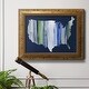 preview thumbnail 6 of 7, Brushstroke USA Premium Framed Canvas- Ready to Hang