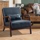 Aston Modern Solid wood Accent Chair