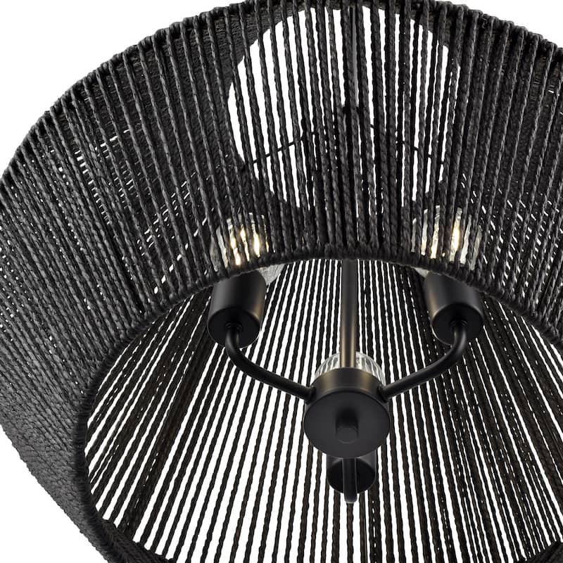 Millennium Lighting 9023 Elise 3 Light 22" Wide Pendant