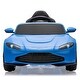 preview thumbnail 22 of 33, 12V Ride on Sports Car for Kids Licensed Aston Martin Battery Powered Car Blue