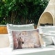 preview thumbnail 2 of 5, Stupell Windblown Cielo Horse Printed Outdoor Throw Pillow Design by Laurie Prindle