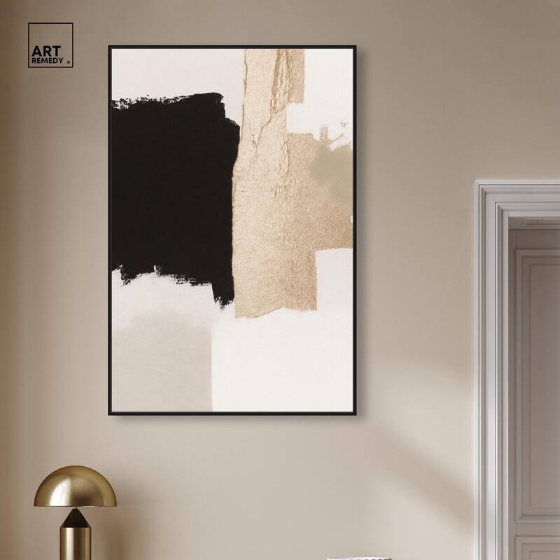 Earth and Ink II Canvas by Art Remedy