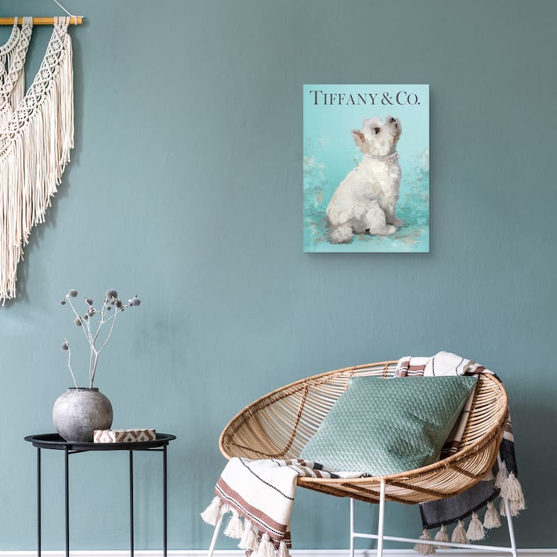 Diamond Dog Canvas Art Print