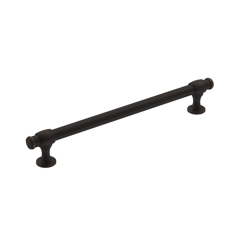 Amerock Winsome Kitchen Cabinet Pull - 7-9/16 in (192 mm) Center-to-Center - Oil Rubbed Bronze
