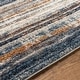 preview thumbnail 5 of 5, Corra Rustic Stripes Plush Area Rug