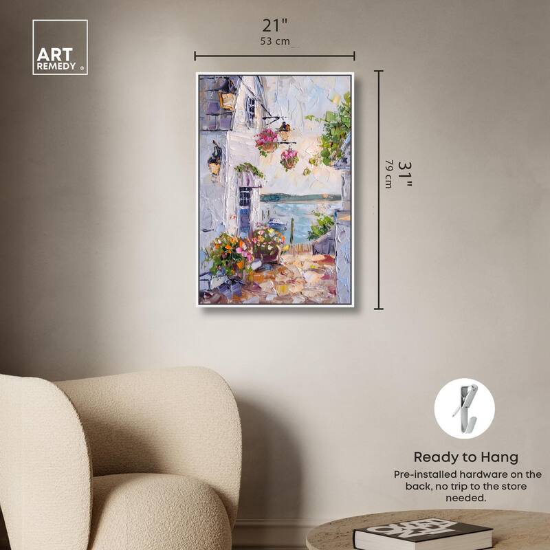 Harbor Hideaway I Canvas by Art Remedy