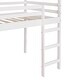 preview thumbnail 12 of 40, Kid-Friendly Design Twin Size Loft Bed with Ladder Kids Bed