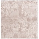 preview thumbnail 59 of 62, SAFAVIEH Century Trix Modern Abstract Rug 6'7" Square - Beige - Square