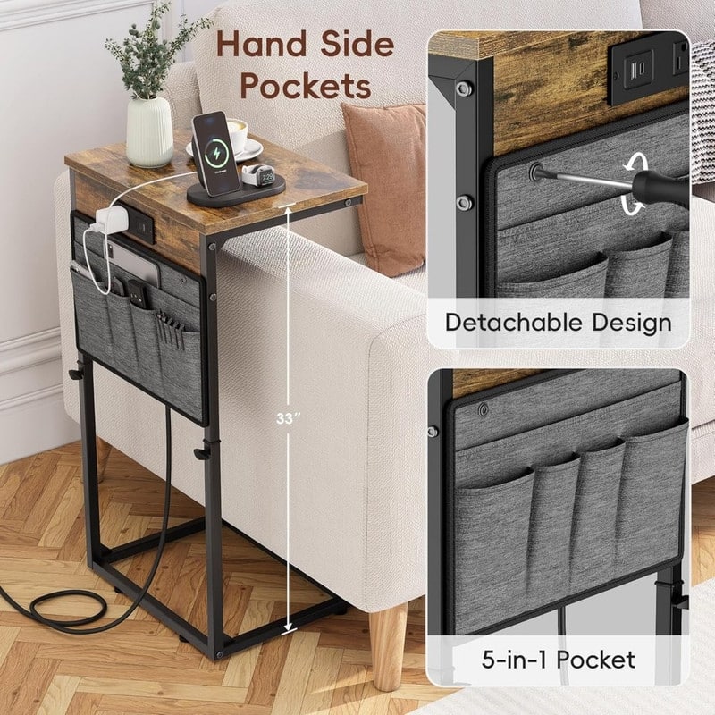 Small Sofa Table Laptop Couch Desk