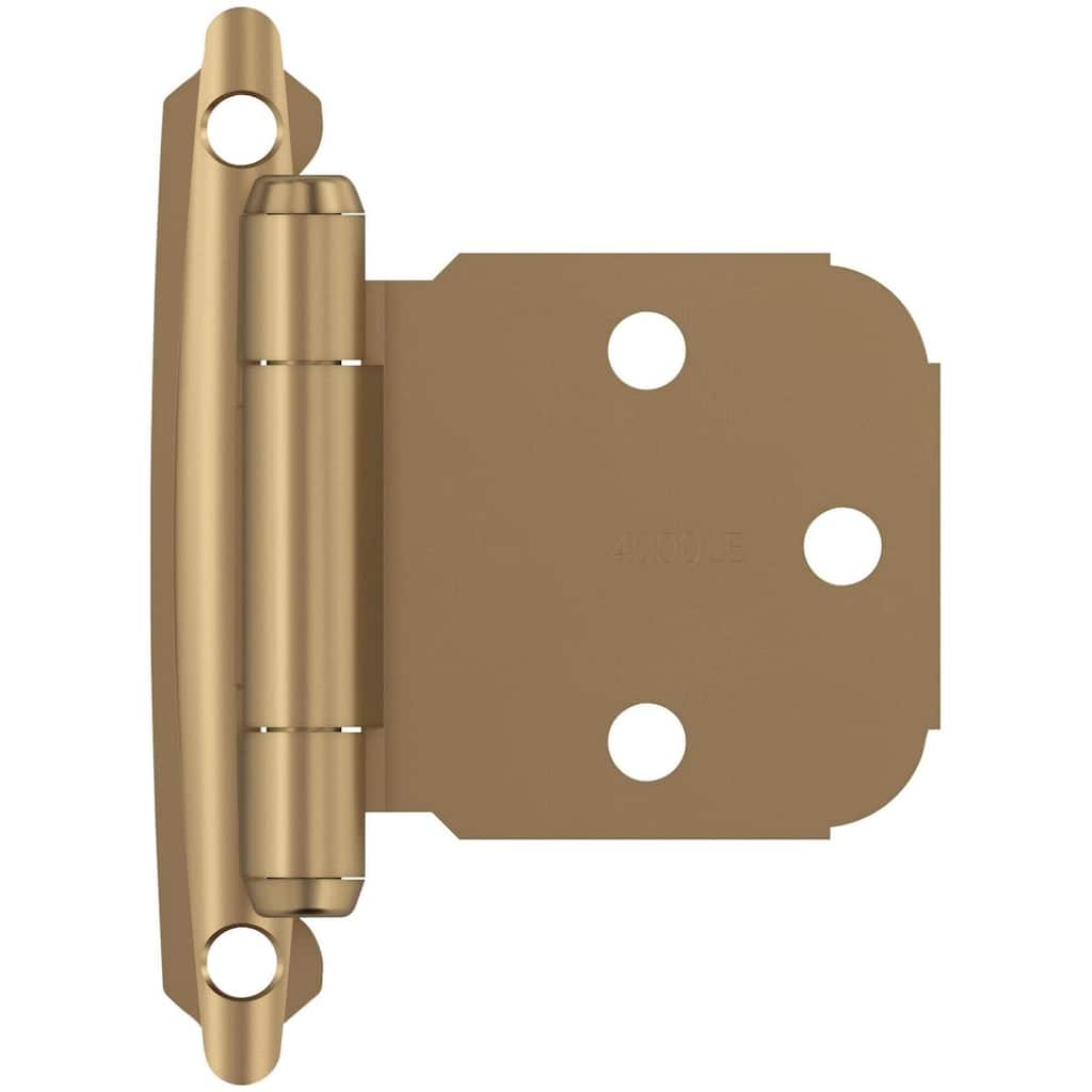 Amerock BP7629 Functional Hardware Variable Overlay Surface Mount - Champagne Bronze
