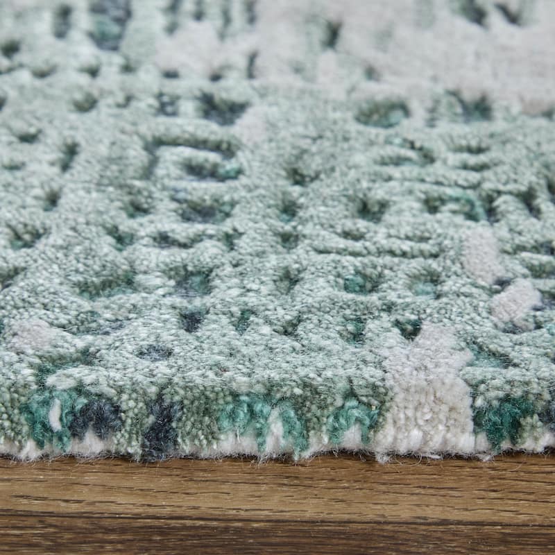 Grand Bazaar Valin Hand Tufted Abstract Modern Area Rug